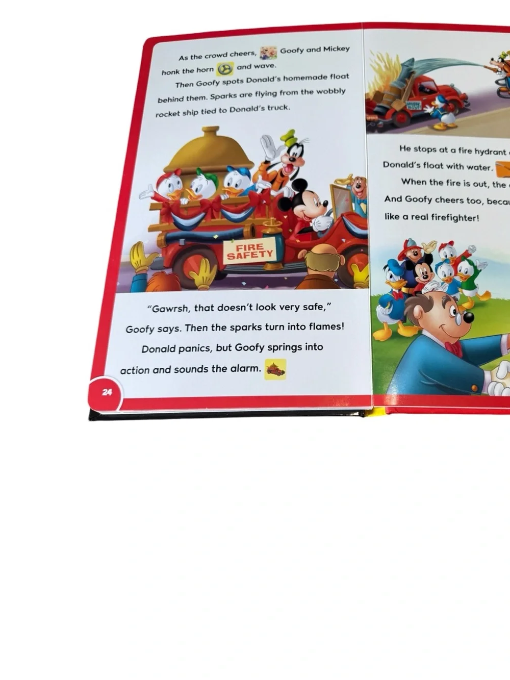 Disney Mickey  Friends: Sound Storybook Treasury - Hardcover - VERY GOOD